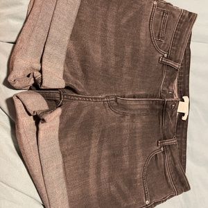 H&M Grey Denim Shorts